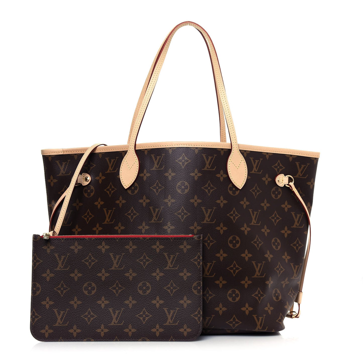 Monogram Neo Neverfull MM Cherry
