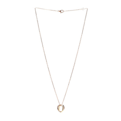 Cartier 18K Pink Yellow White Gold Trinity Pendant Necklace 3 of 5