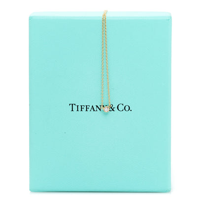 Tiffany 18K Yellow Gold Diamond .05ct Elsa Peretti Diamonds by the Yard Pendant Necklace 6 of 6