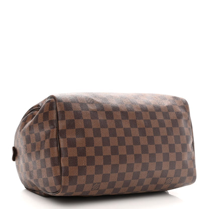 Louis Vuitton Damier Ebene Speedy 30 4 of 9