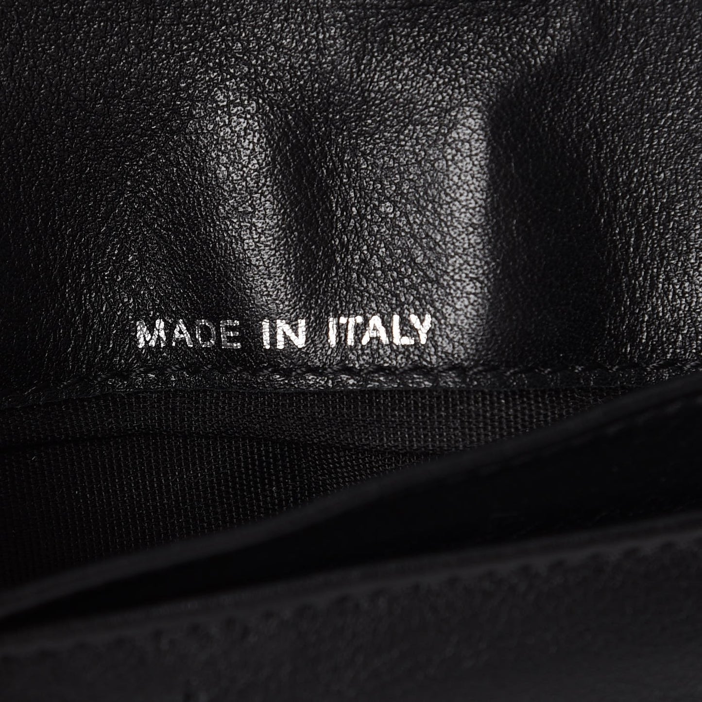 Caviar Timeless CC Zipped Pocket Wallet Black