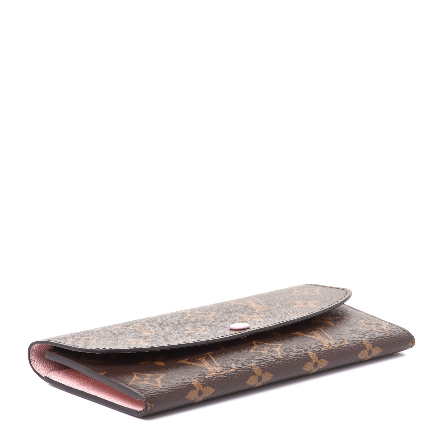 Louis Vuitton Monogram Emilie Wallet Rose Ballerine 4 of 9