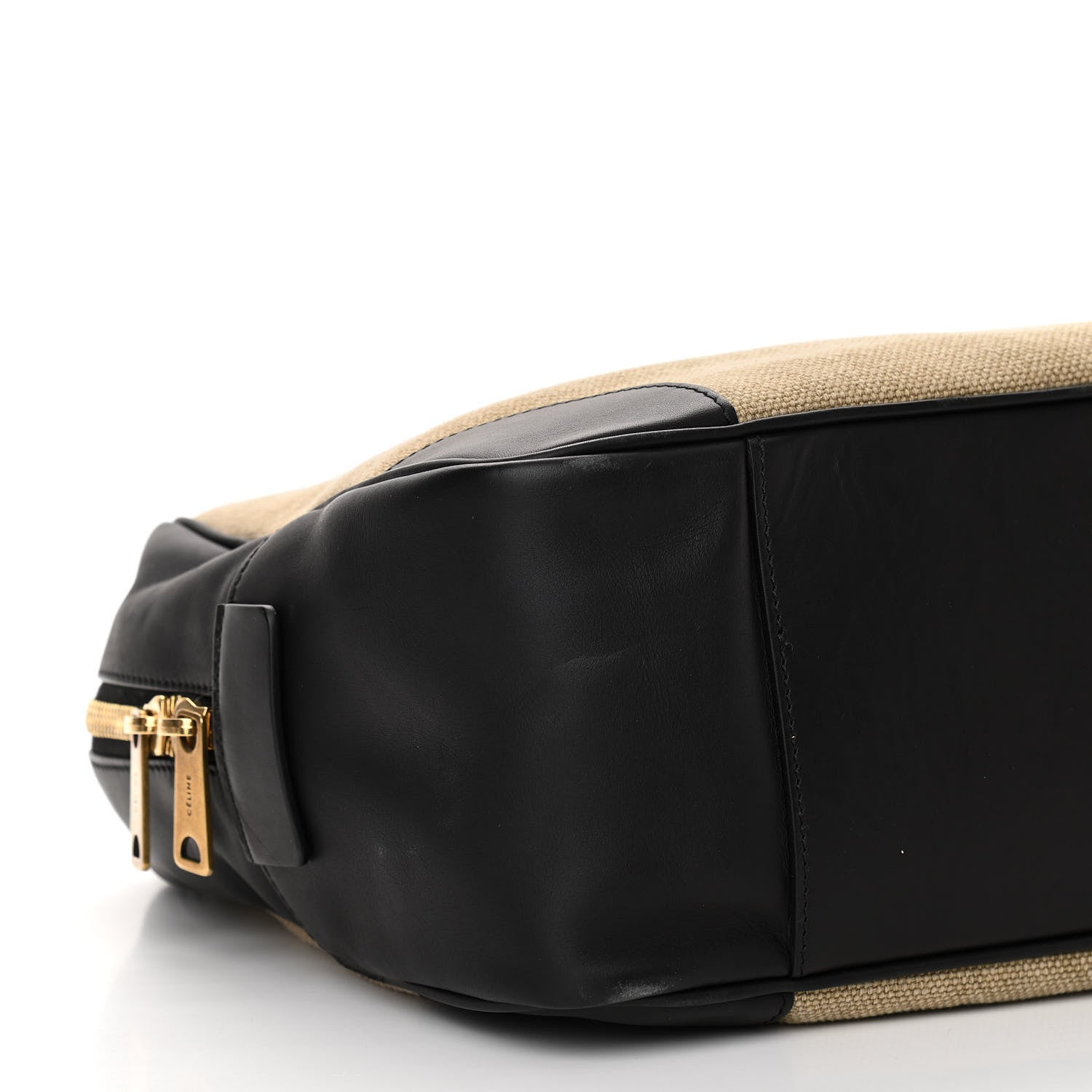 Celine Canvas Small Bowling Bag Khaki 9 of 10