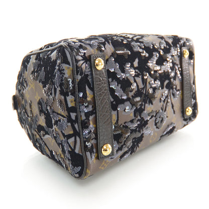 Louis Vuitton Monogram Fleur De Jais Sequins Speedy 30 4 of 7