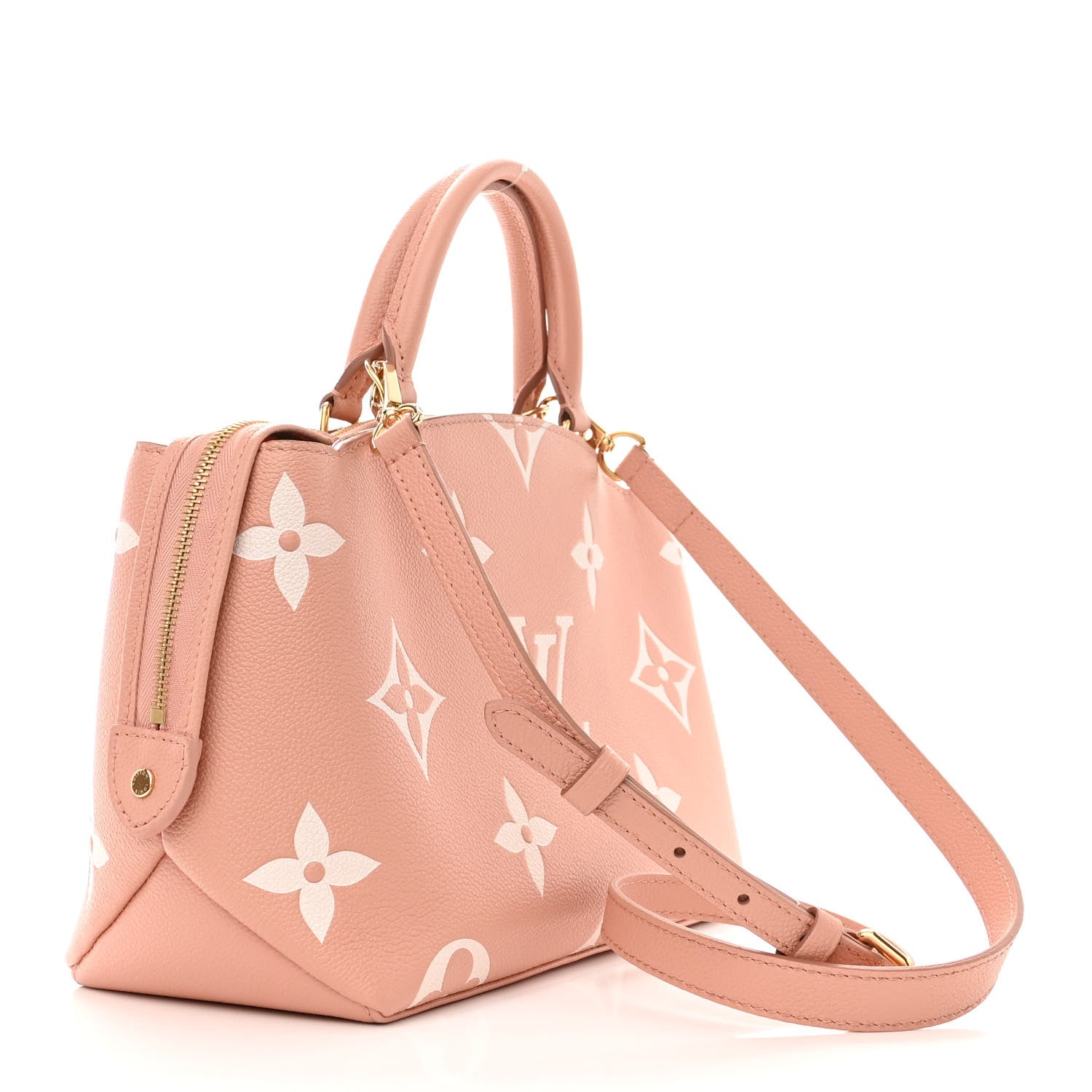 Louis Vuitton Empreinte Monogram Giant Petit Palais Rose Trianon Creme 3 of 13
