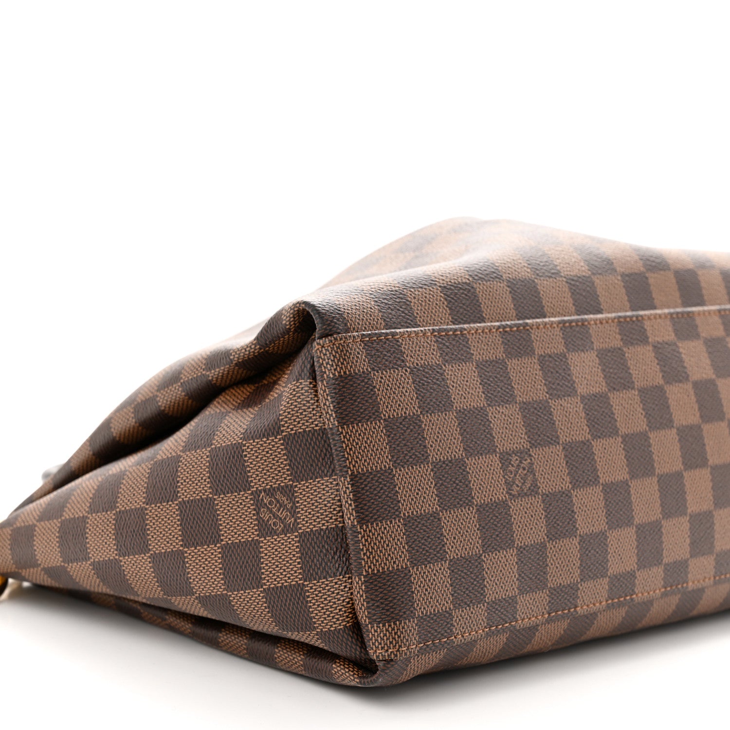 Louis Vuitton Damier Ebene Odeon Tote MM Black 8 of 10