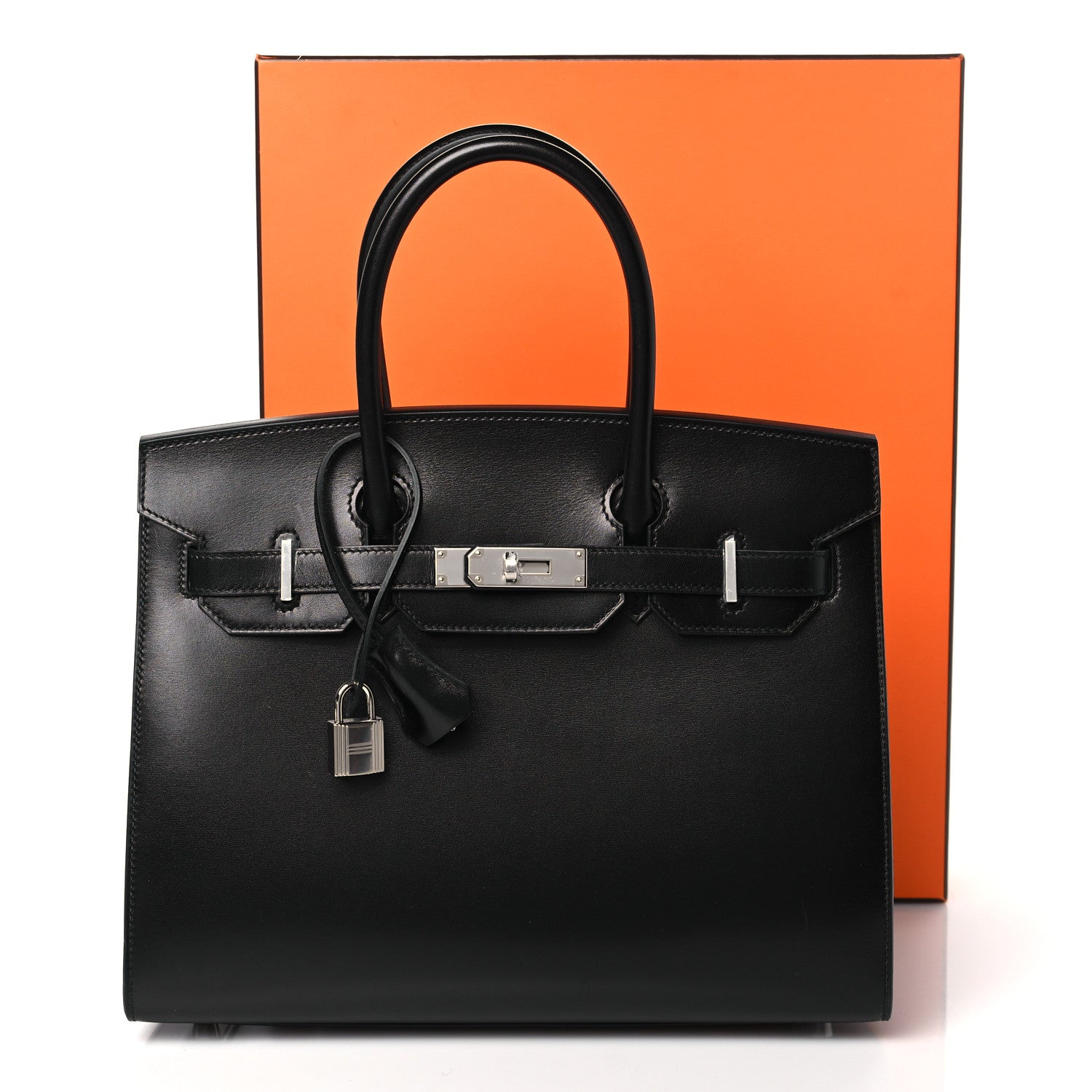 Hermes Box Birkin Sellier 30 Black 1560995 – FASHIONPHILE