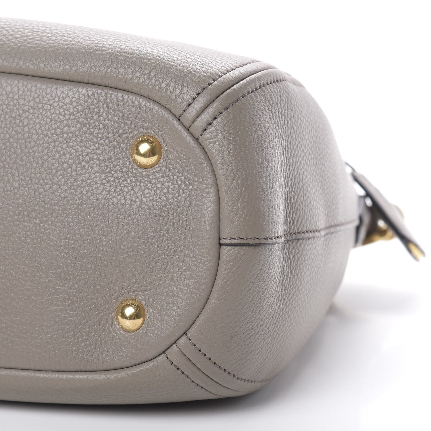 Prada Vitello Phenix Shoulder Bag Argilla 11 of 12