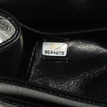 Chanel Caviar Quilted Medium Double Flap Black 7 of 8