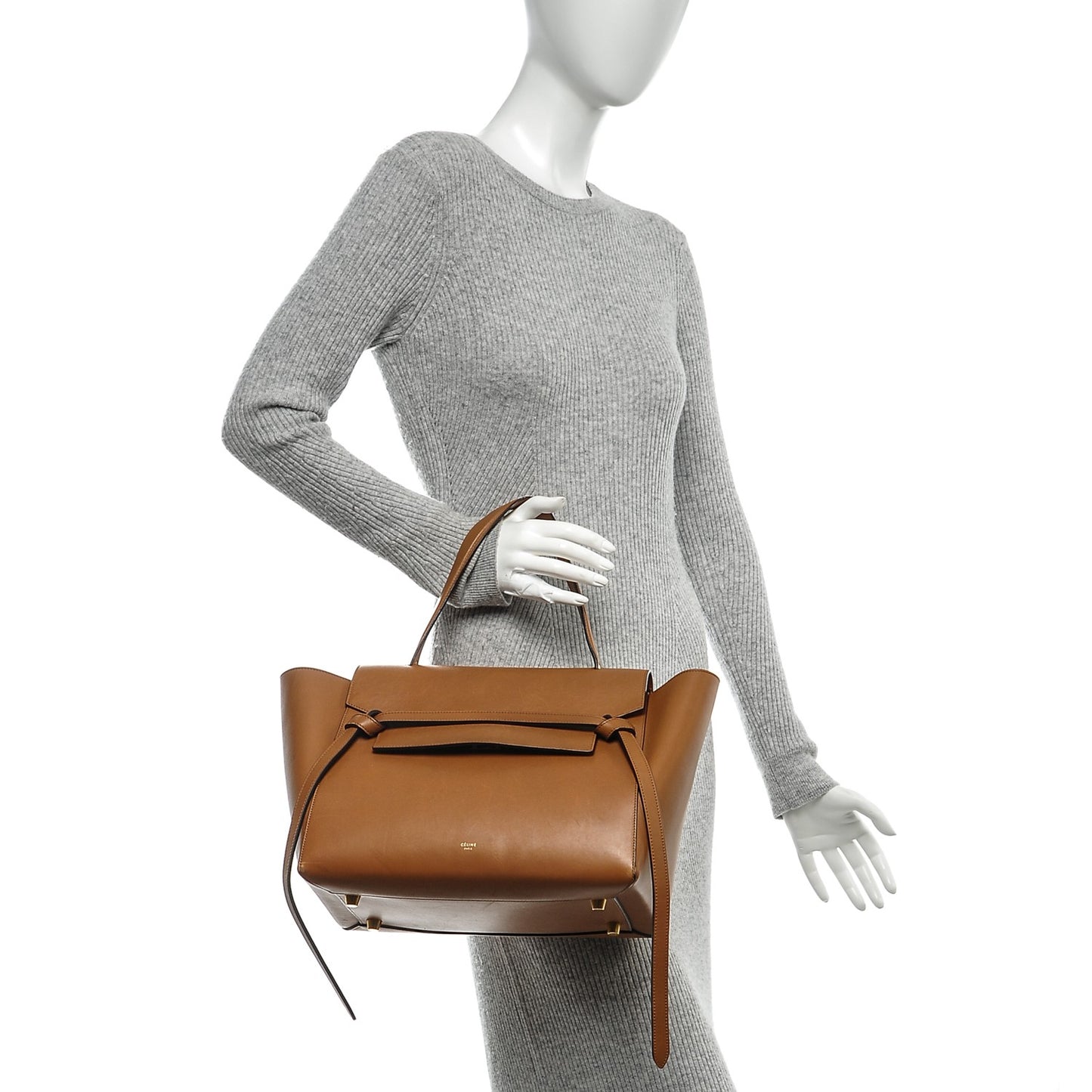 Natural Calfskin Small Belt Bag Tan