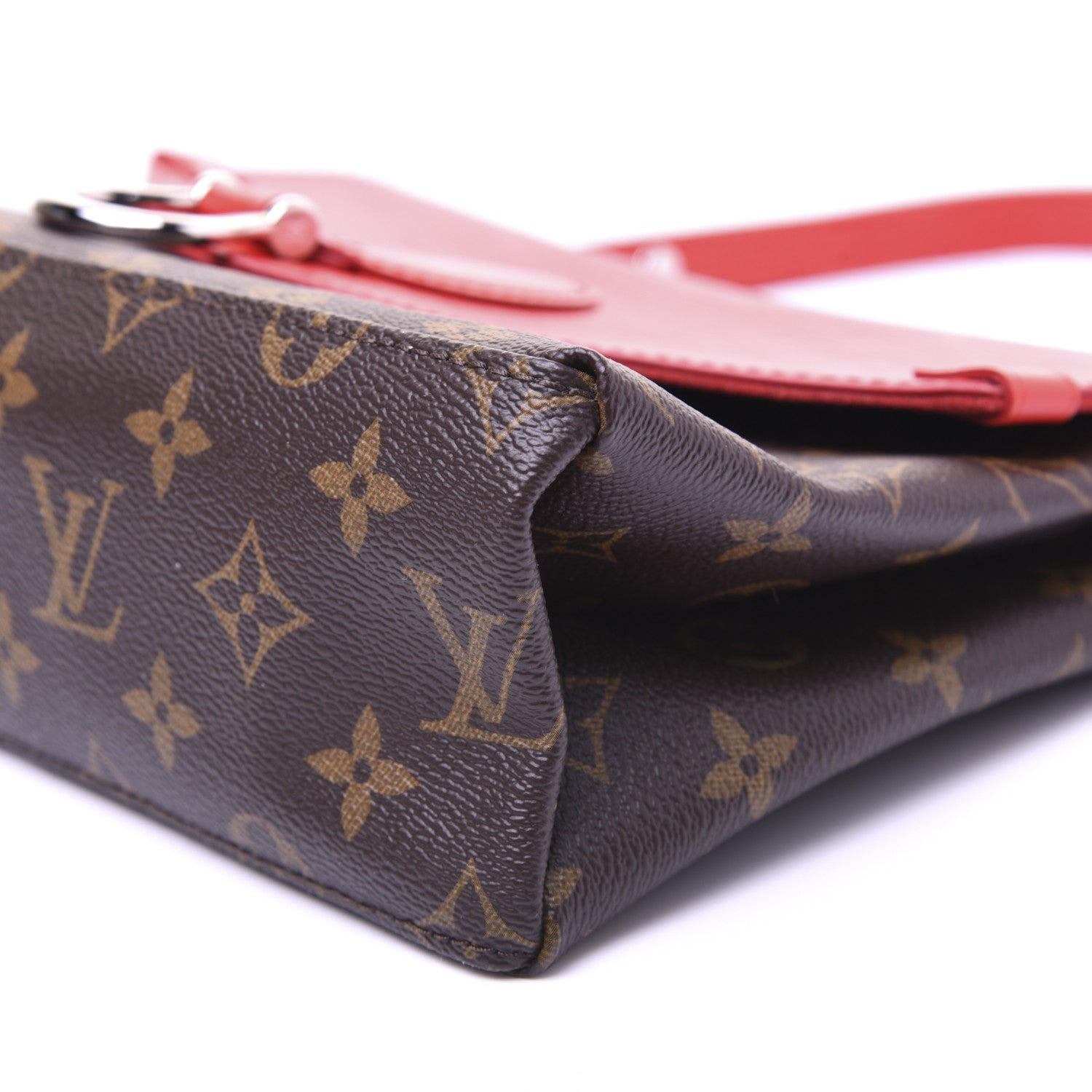 Louis Vuitton Monogram Epi Saint Michel Coquelicot 7 of 14