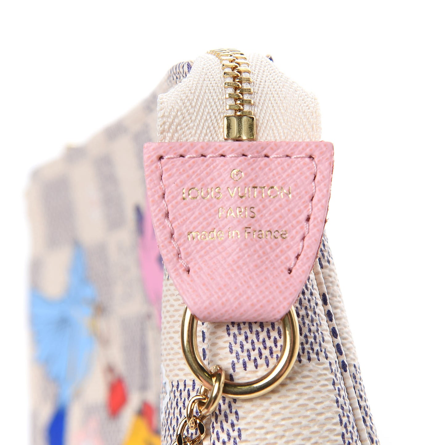 Damier Azur 2018 Christmas Animation Mini Pochette Accessories