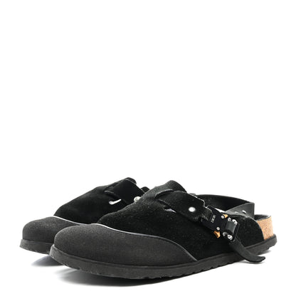 Christian Dior X BIRKENSTOCK Felted Wool Nubuck Calfskin Tokio Mule 42 Black 3 of 7