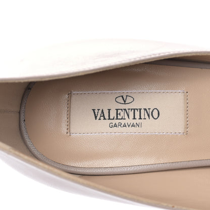 Valentino Garavani Nappa Rockstud Studwrap Strap 105mm Pumps 39 Poudre 7 of 8