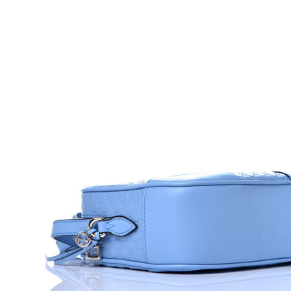 Gucci Microguccissima Mini Bree Messenger Bag Mineral Blue 9 of 11