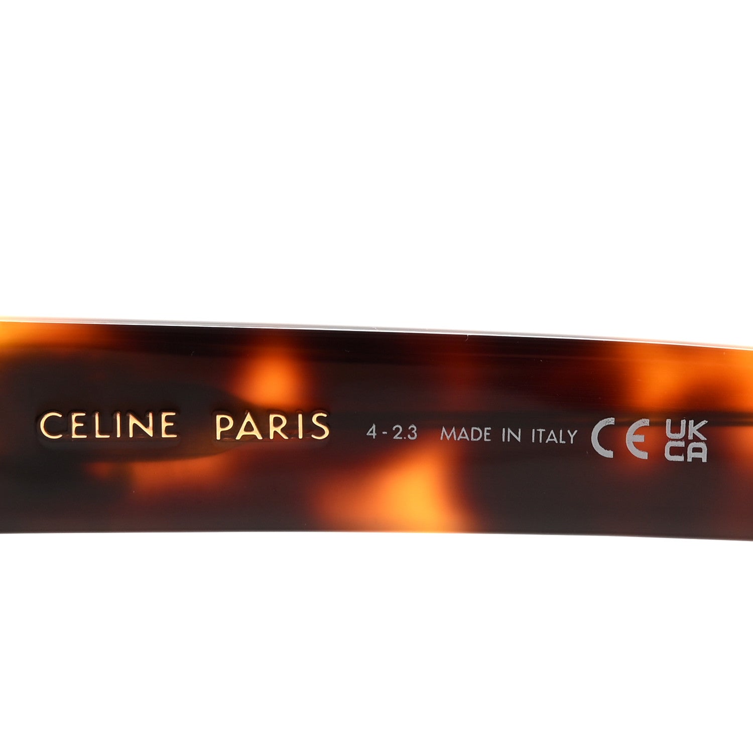 Celine Acetate Triomphe 01 Sunglasses CL 40194U Tortoise 5 of 8