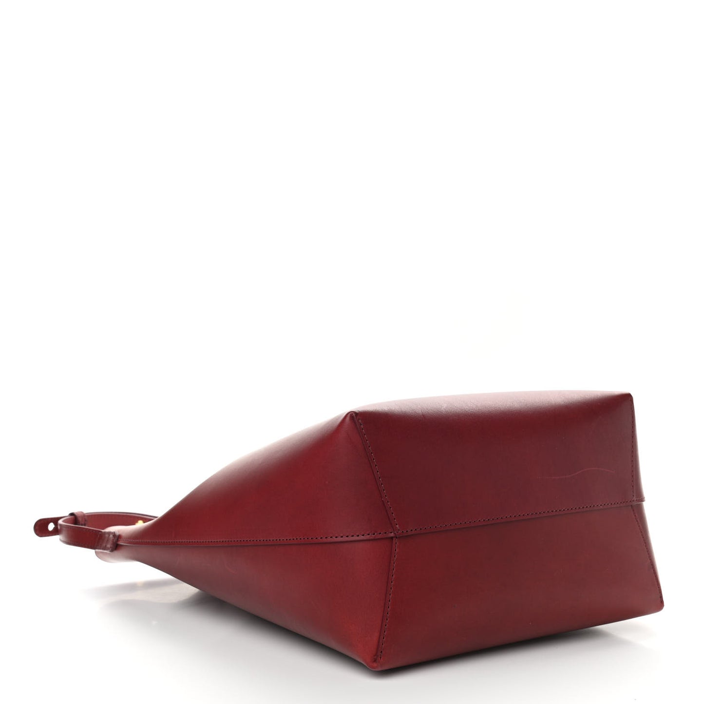 Calfskin Bucket Bag Bordeaux