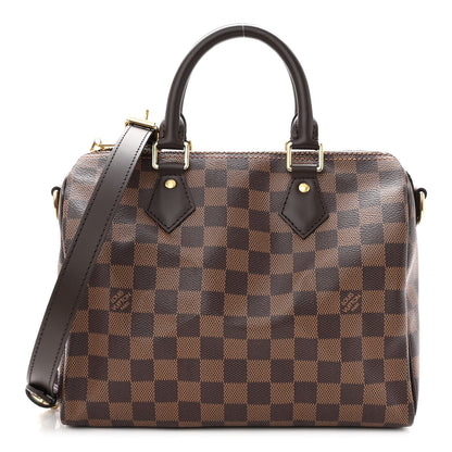 Louis Vuitton Damier Ebene Speedy Bandouliere 25 1 of 9