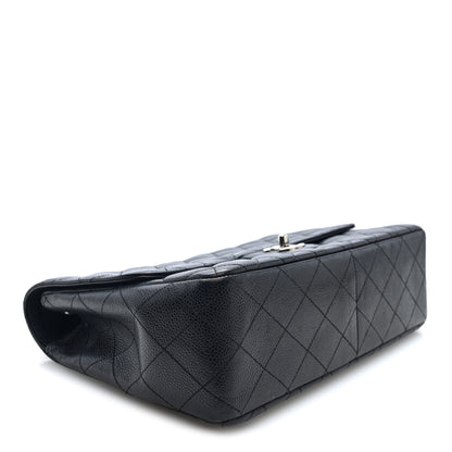 Chanel Caviar Quilted Jumbo Single Flap Black 4 of 10