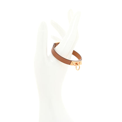 Hermes Swift Rivale Micro Bracelet T2 Gold 2 of 6