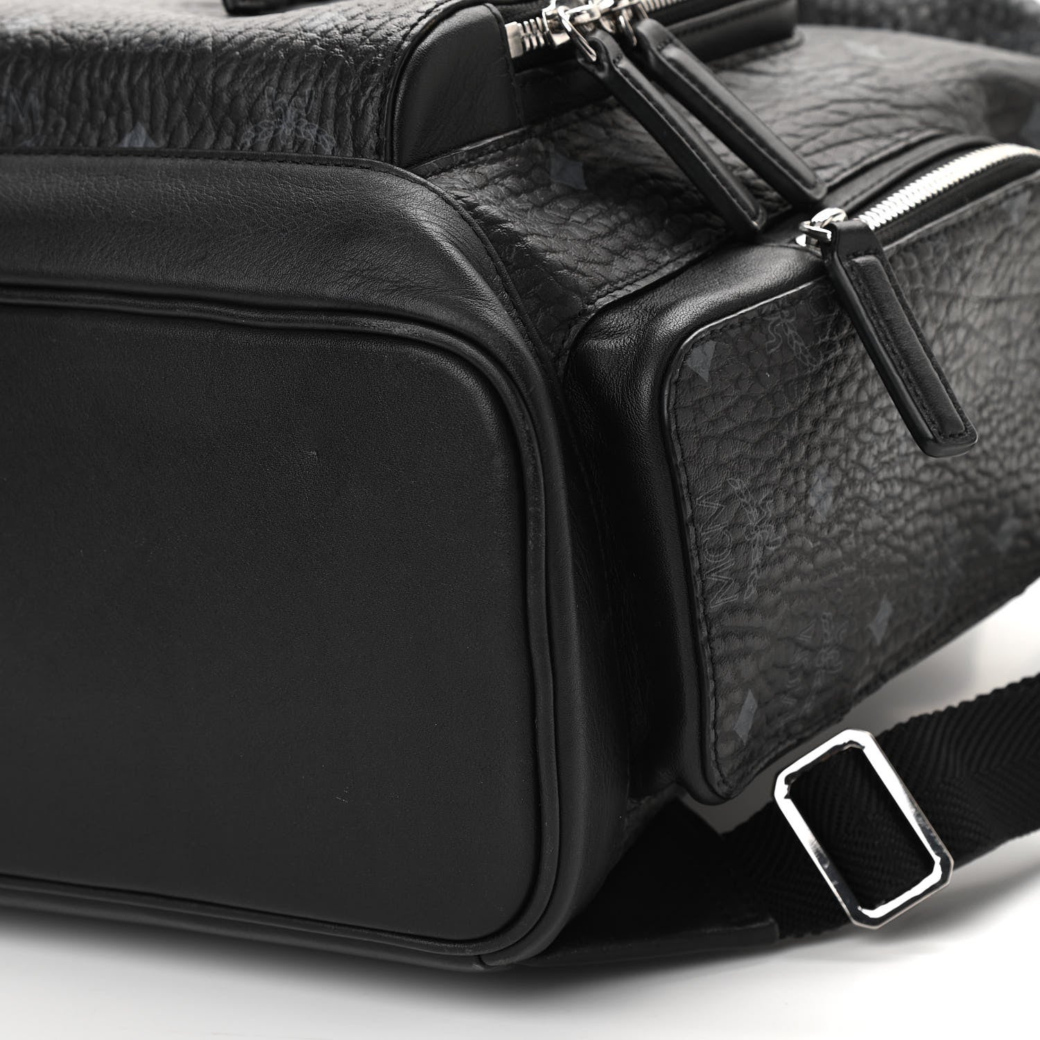 MCM Visetos Brandenburg Backpack Black 9 of 11