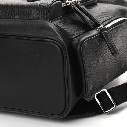 MCM Visetos Brandenburg Backpack Black 9 of 11