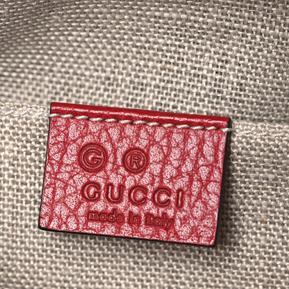 Gucci Monogram Mini Bree Messenger Bag Red 5 of 9