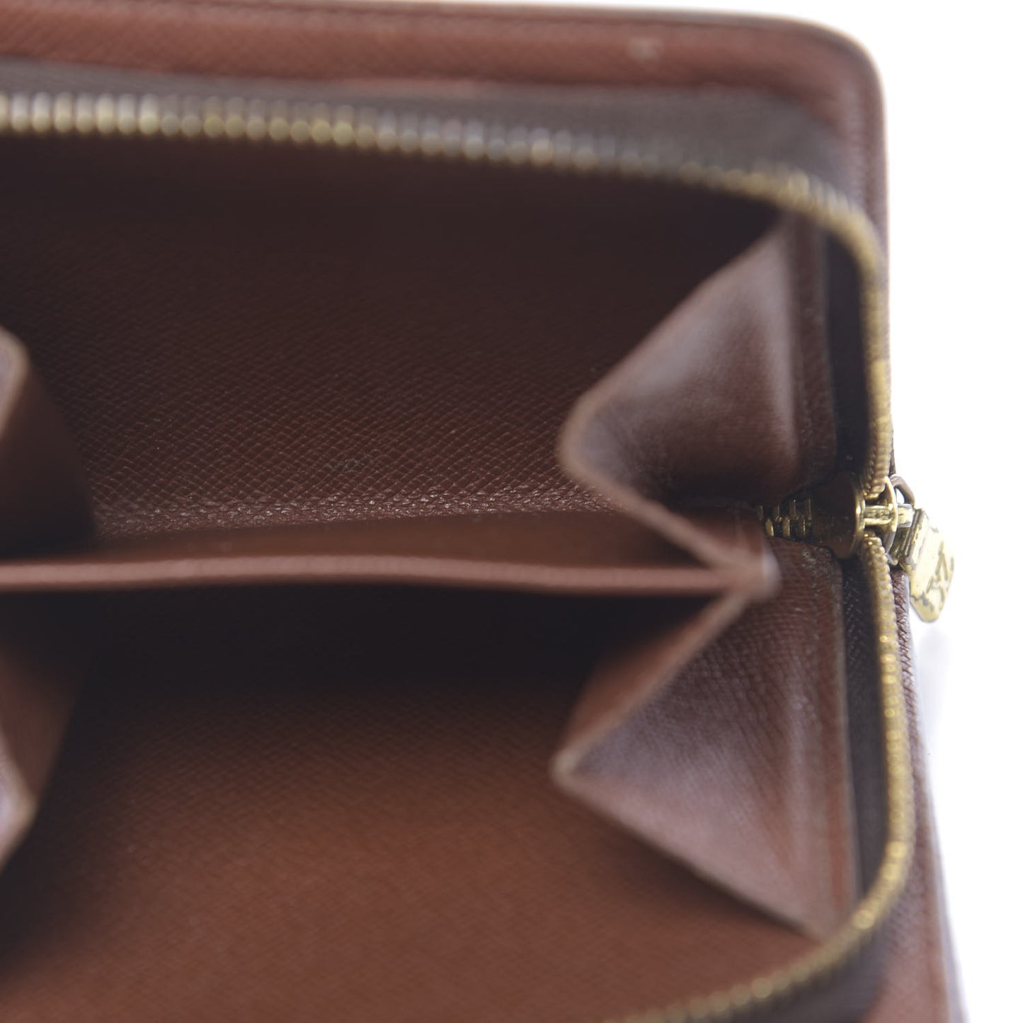 Monogram Compact Zippe Zipped Wallet