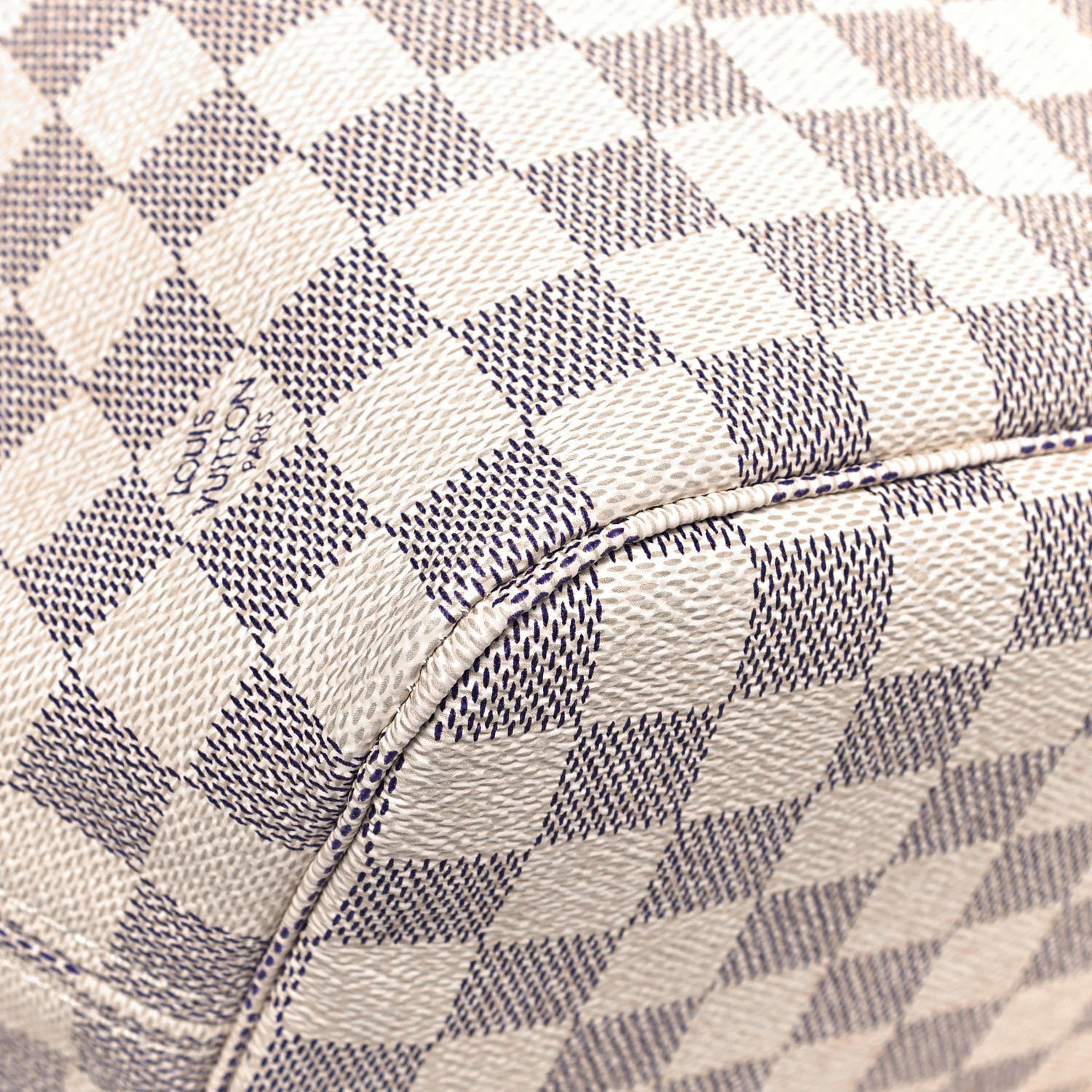 Louis Vuitton Damier Azur Neverfull MM 11 of 14