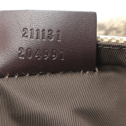 Gucci GG Plus Monogram Messenger Diaper Bag Dark Brown 8 of 12