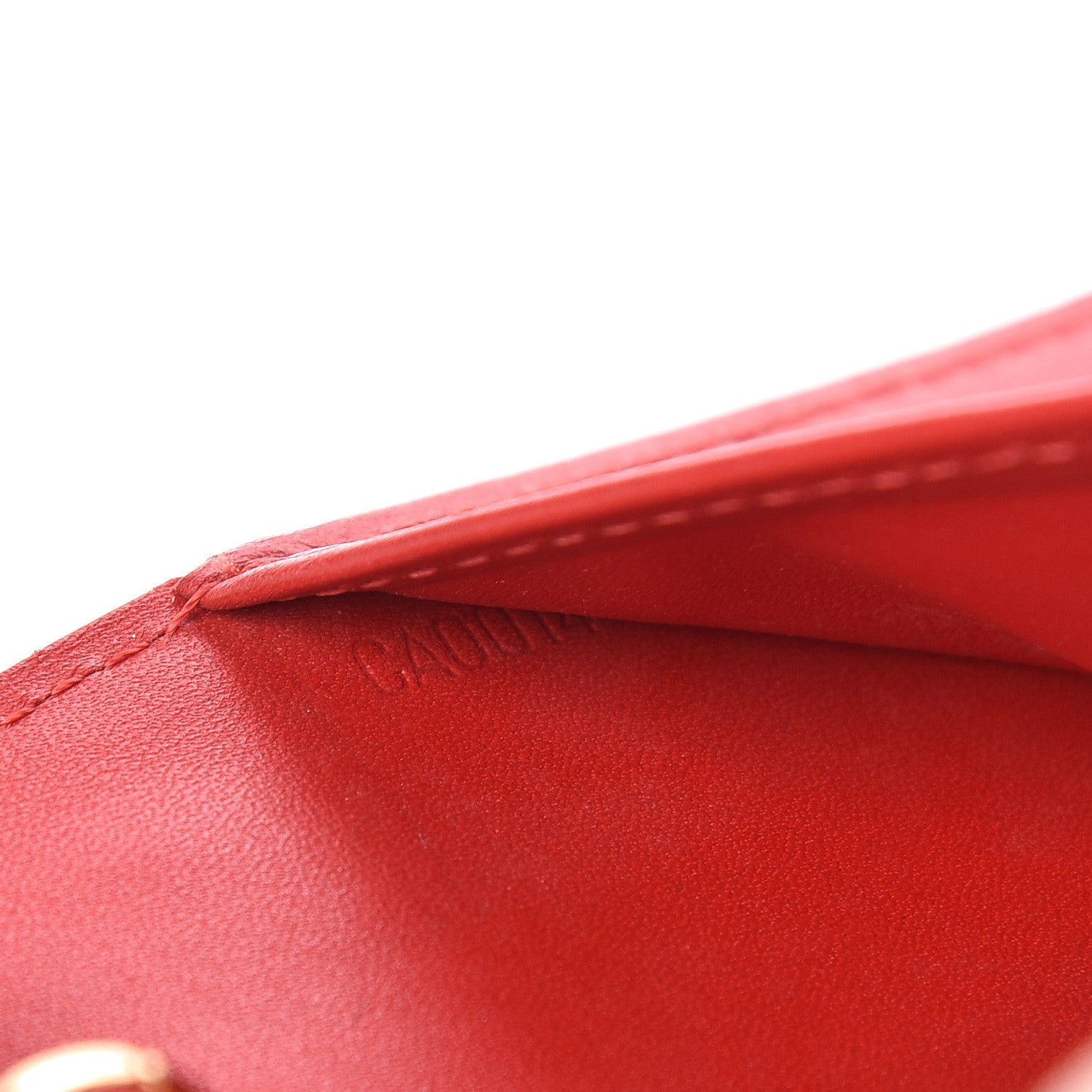 Louis Vuitton Vernis Small Ring Agenda Cover Red 7 of 14