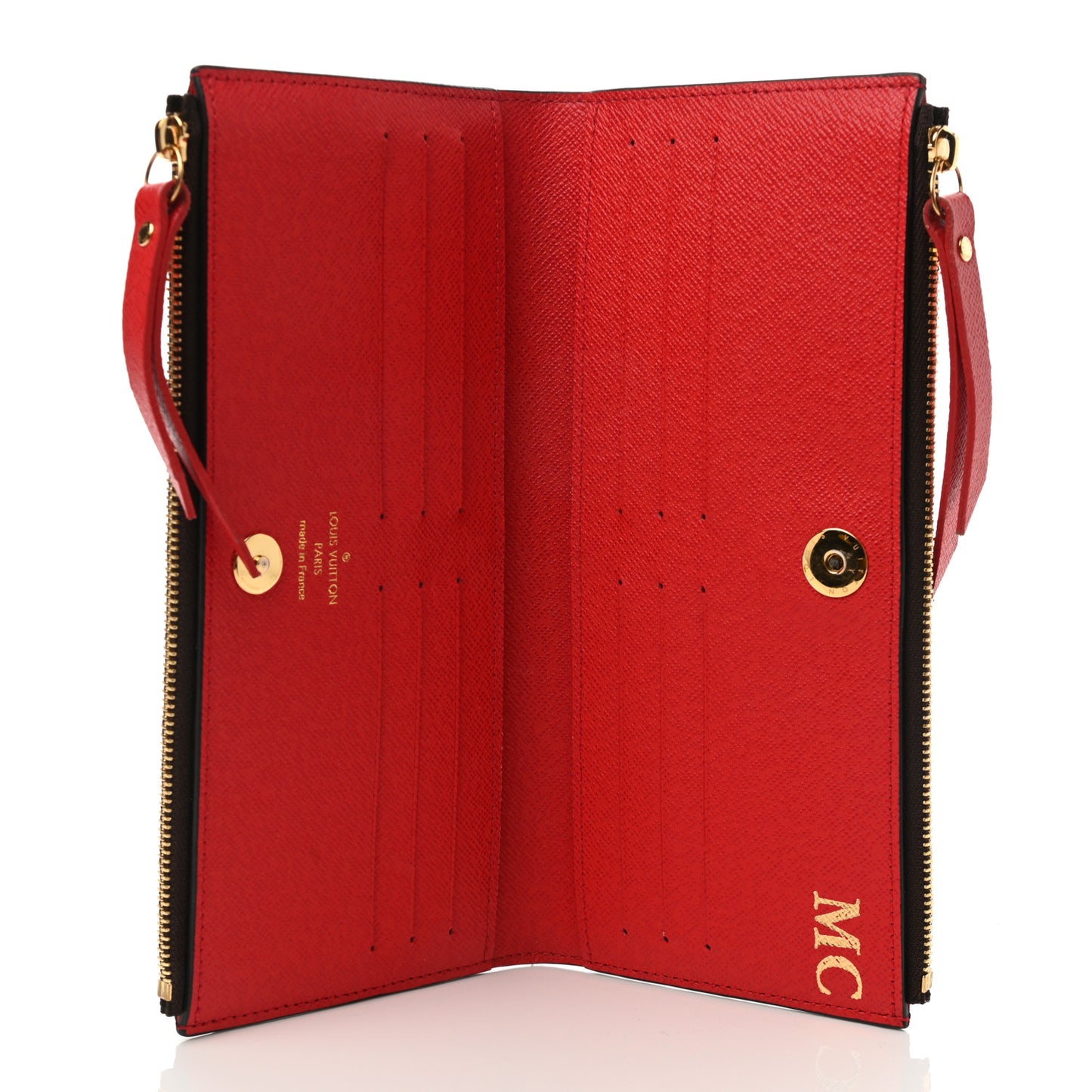Monogram Adele Wallet Coquelicot