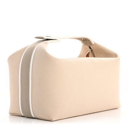 Hermes Canvas Large Bride-A-Brac Pouch Natural 3 of 7