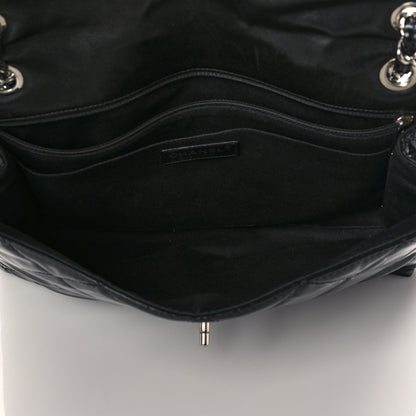Chanel Vinyl Quilted In The Business Flap Bag Black 6 of 11