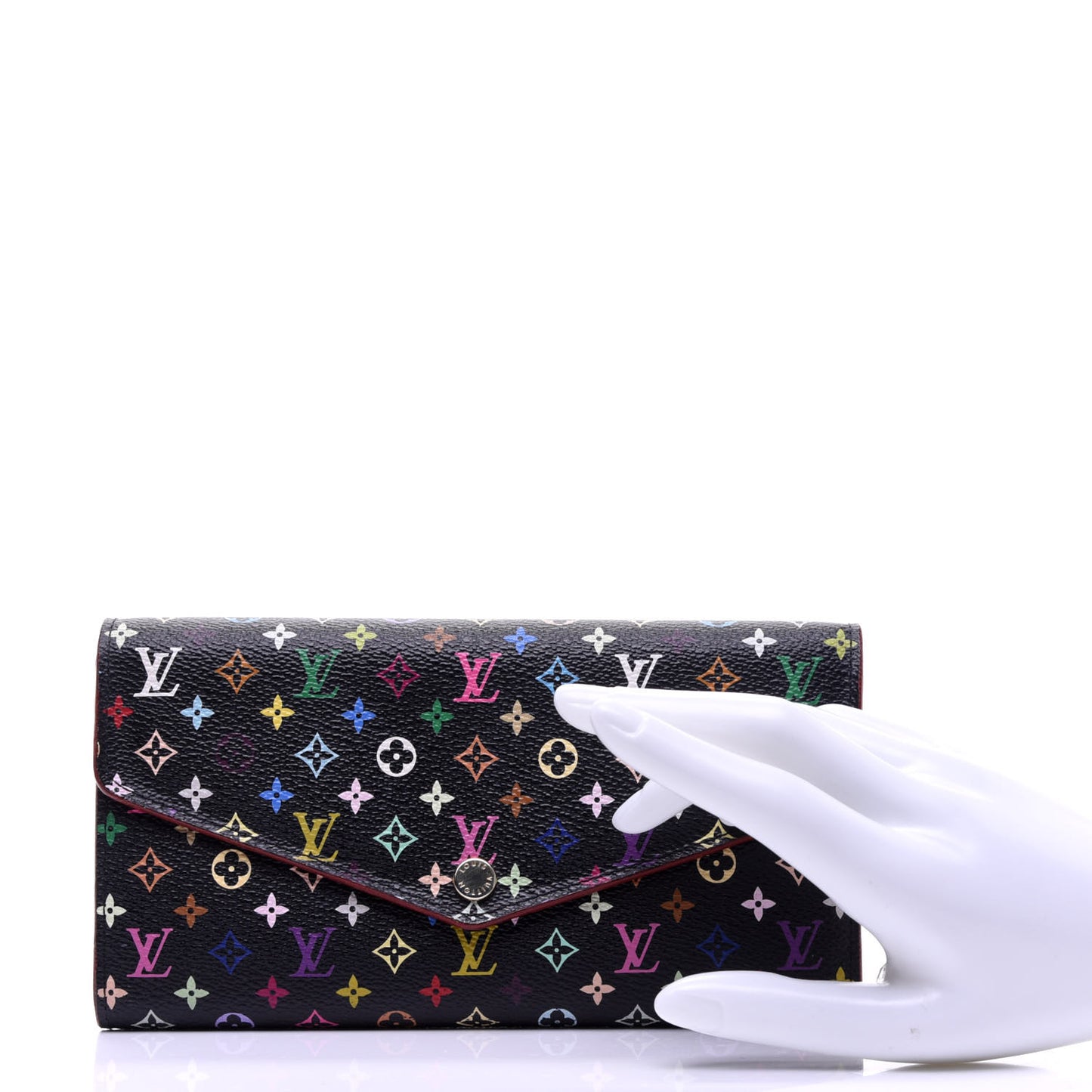 Monogram Multicolor Sarah Wallet NM Black Grenade