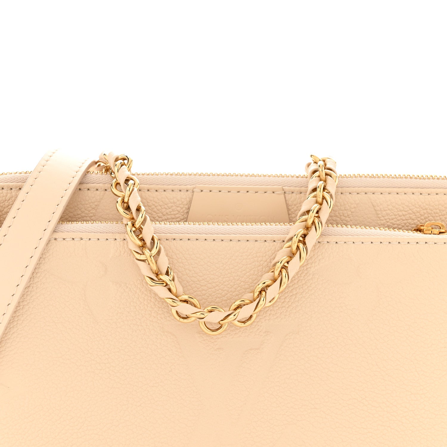 Louis Vuitton Empreinte Monogram Giant Multi Pochette Accessories Cream 7 of 11