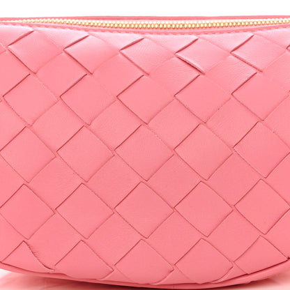 Bottega Veneta Nappa Intrecciato Half Moon Pouch On Strap Ribbon 7 of 9