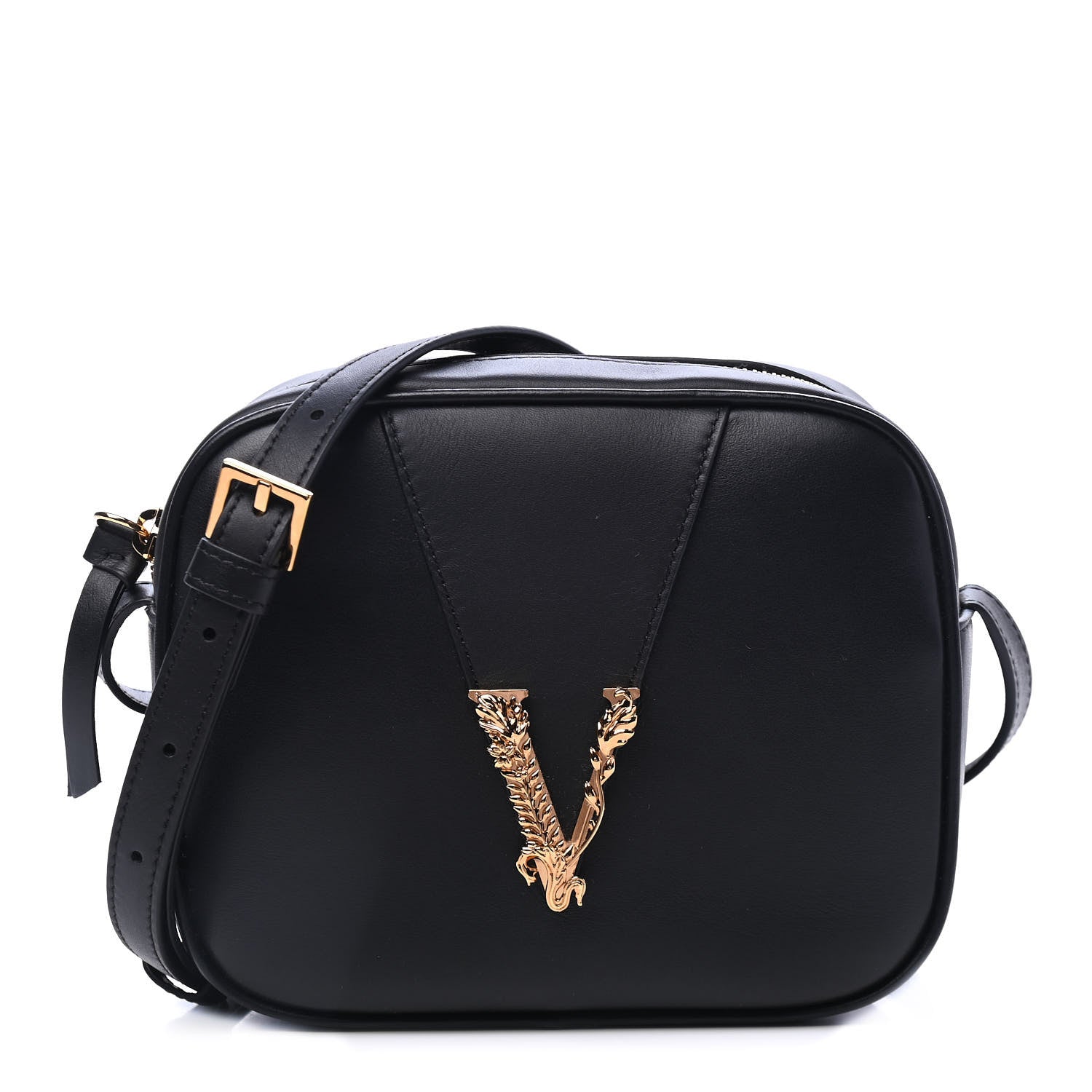 Versace Nappa Virtus Camera Bag Black 1 of 4