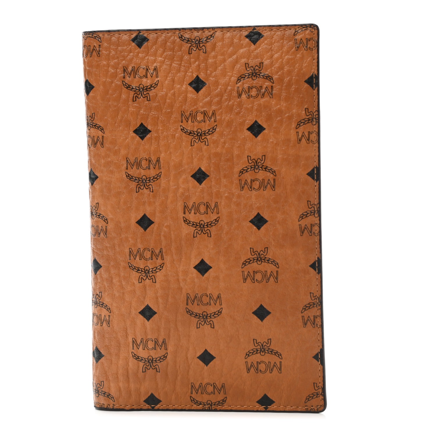 MCM Visetos Bi-Fold Long Wallet Cognac 1 of 7