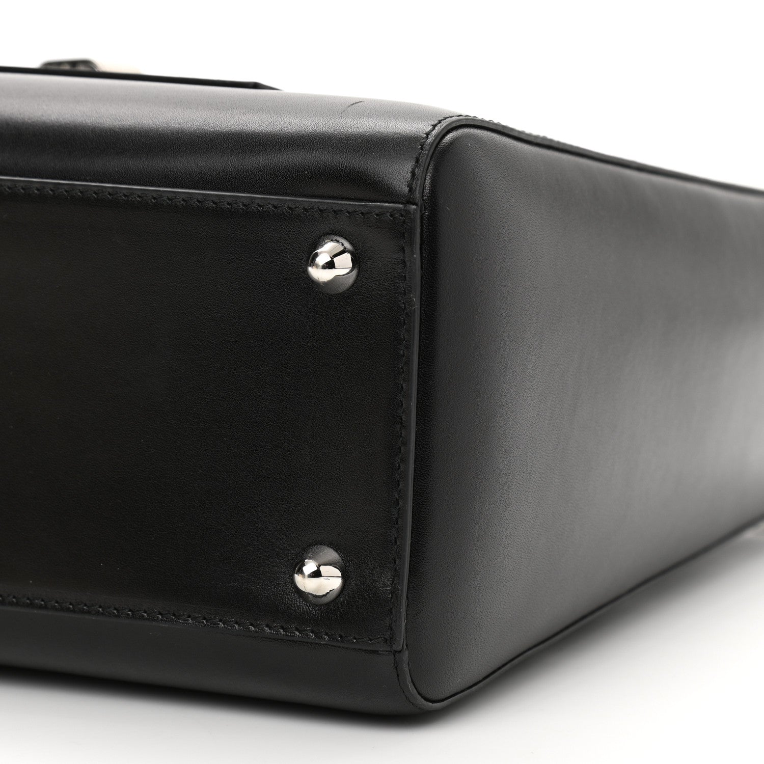 Christian Dior Box Calfskin Lady Dior Pouch Tote Black 10 of 15
