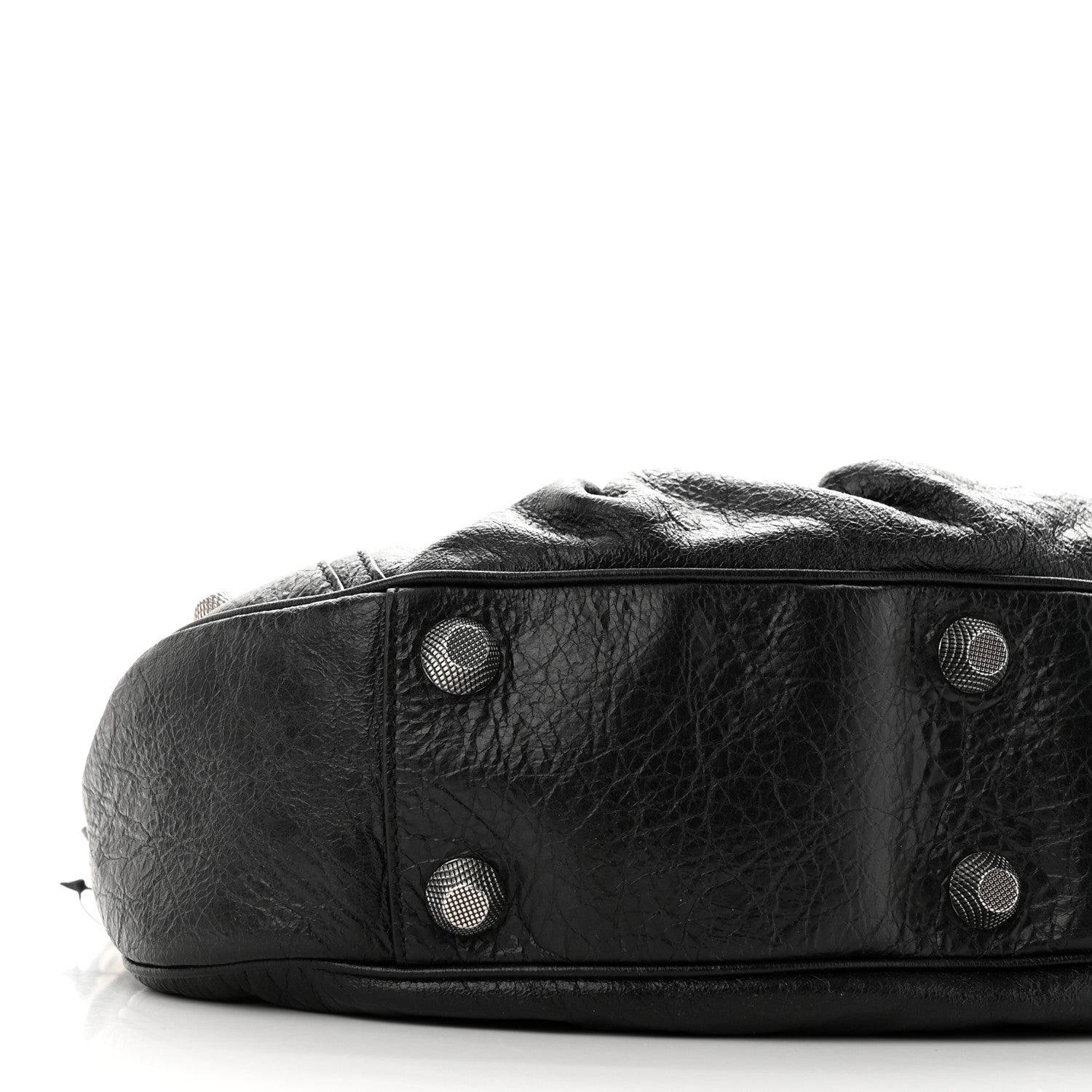 Balenciaga Agneau Arena Small Le Cagole Shoulder Bag Black 8 of 9