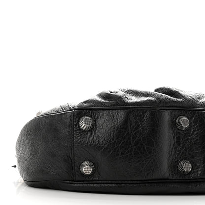 Balenciaga Agneau Arena Small Le Cagole Shoulder Bag Black 8 of 9