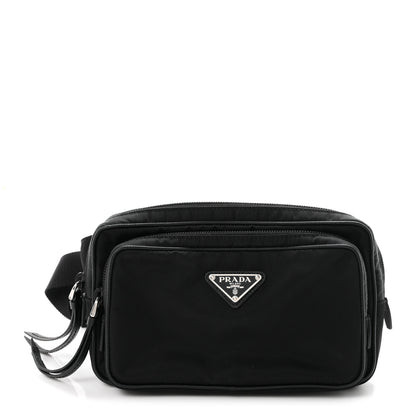 Prada Tessuto Nylon Belt Bag Black 1 of 11