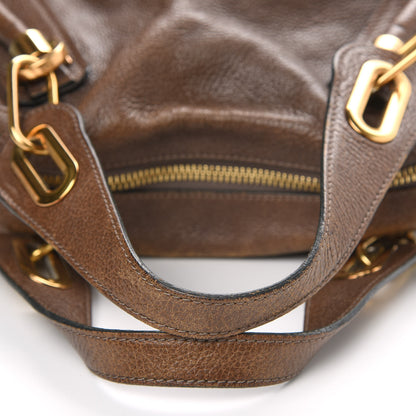 Chloe Calfskin Medium Paraty Chocolate 9 of 17
