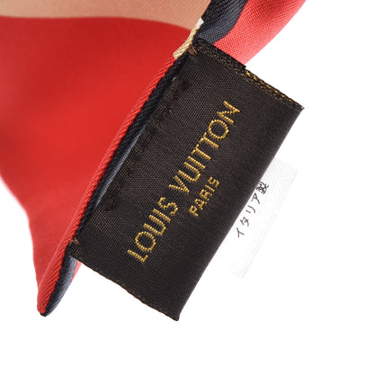 Louis Vuitton Silk Monogram Trunks Bandeau Brown 3 of 5