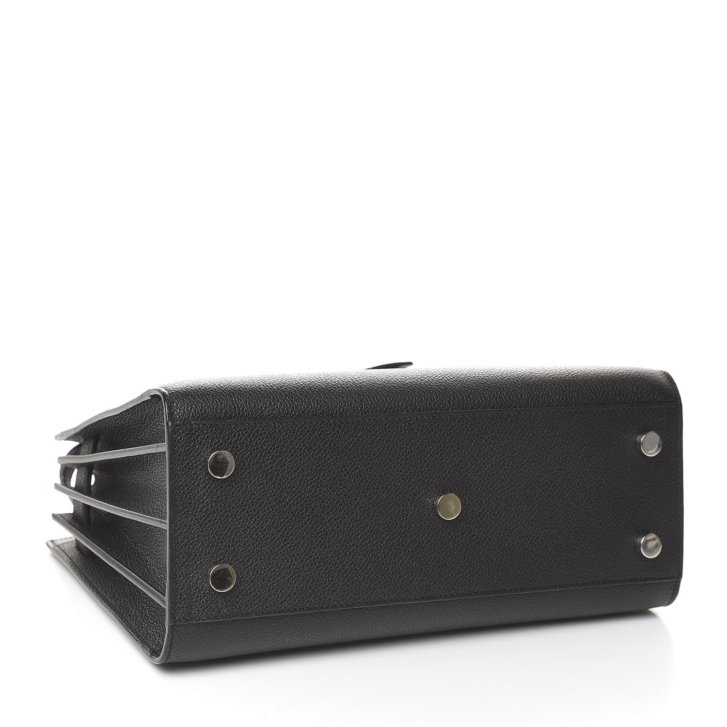 Saint Laurent Grained Calfskin Baby Sac De Jour Black 4 of 10