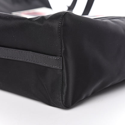 Prada X JAMES JEAN Tessuto Nylon Patch Shopping Tote Black 10 of 11