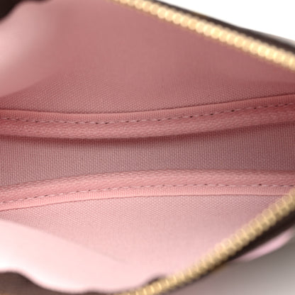 Louis Vuitton Monogram V Saint Tropez Mini Pochette Accessories Rose Ballerine 5 of 8