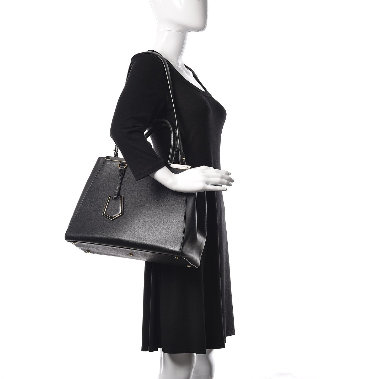 Vitello Elite Regular 2Jours Tote Black