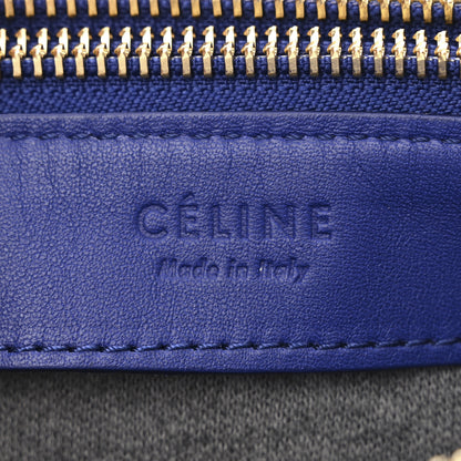 Celine Lambskin Small Trio Crossbody Bag Indigo 8 of 14